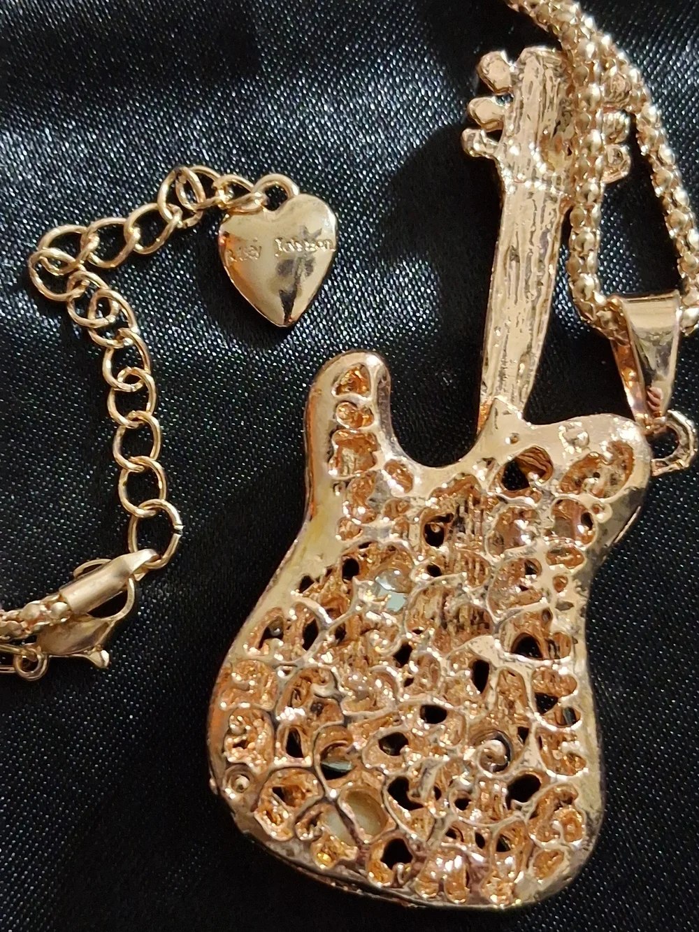 Betsey Johnson gold tone
